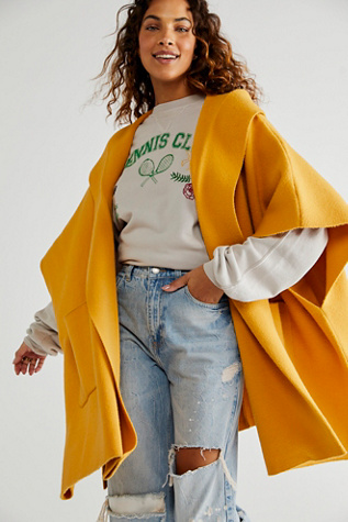All I Need Cozy Hooded Kimono