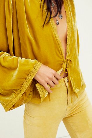 Women's Velvet Clothing | Duster Jackets, Pans & More | Free People