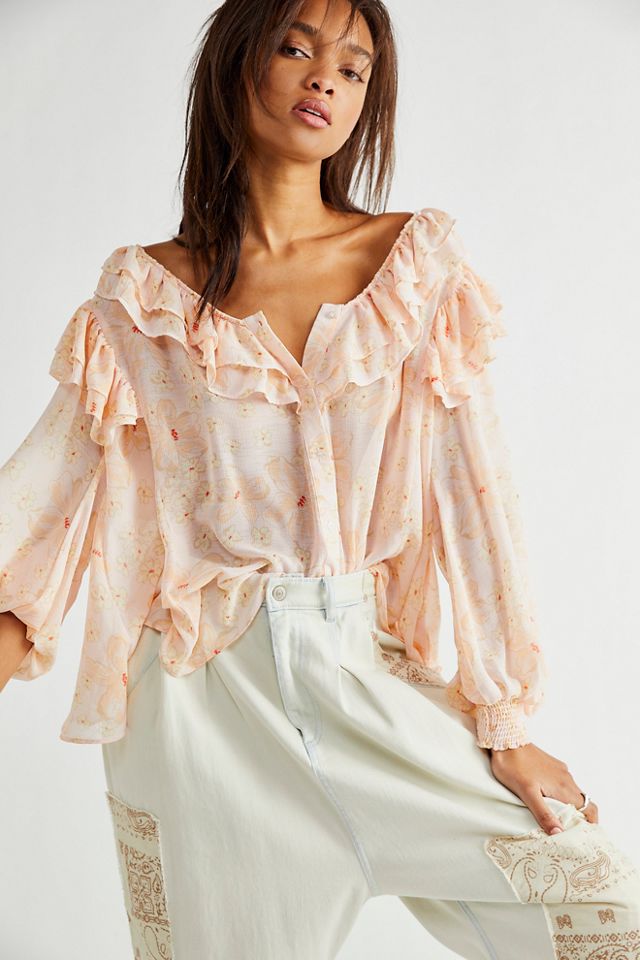 cherry blouse