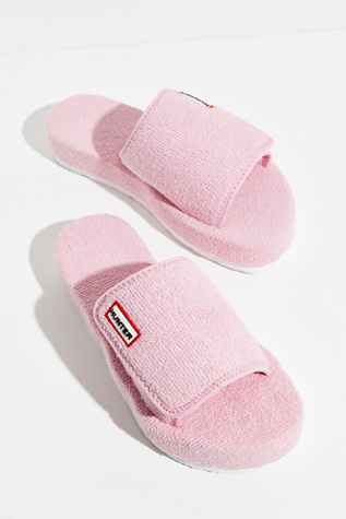 hunter terry beach slide sandals