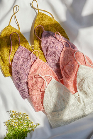Elsie Embroidered Bralette