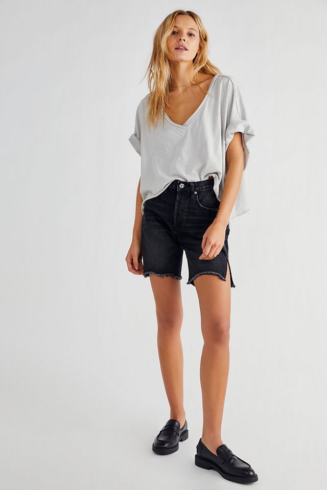 Cai Mid Thigh Shorts | Free People