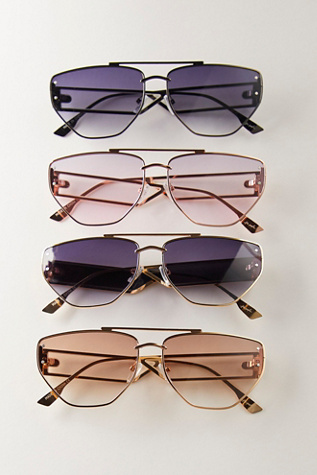 Retrograde Aviator Sunglasses