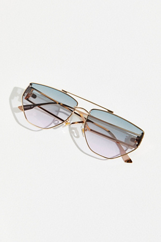 Retrograde Aviator Sunglasses