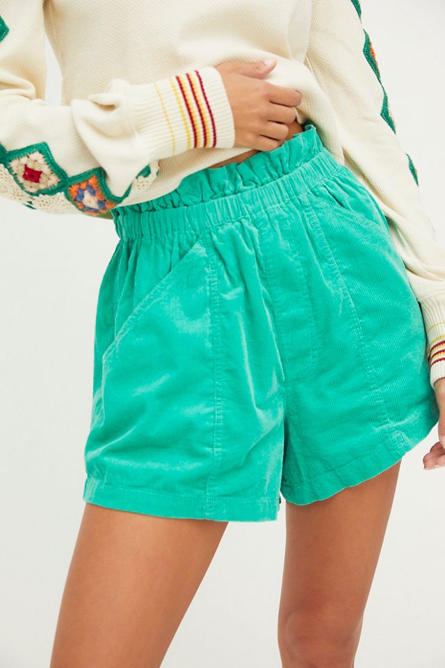 At First Sight Cord Shorts | Free People