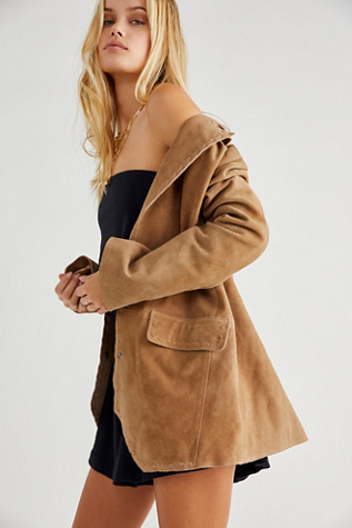 High Tide Suede Blazer