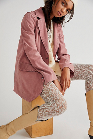 High Tide Suede Blazer