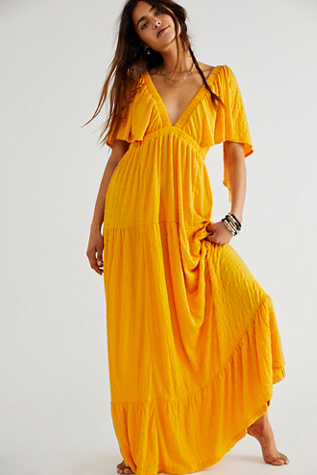 Free People La La Maxi Dress. 3