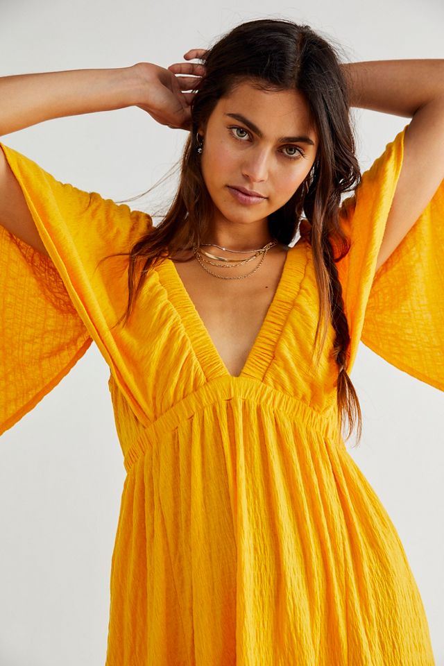 Free People La La Maxi Dress. 4