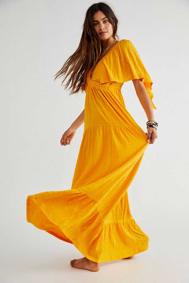 Free People La La Maxi Dress. 5