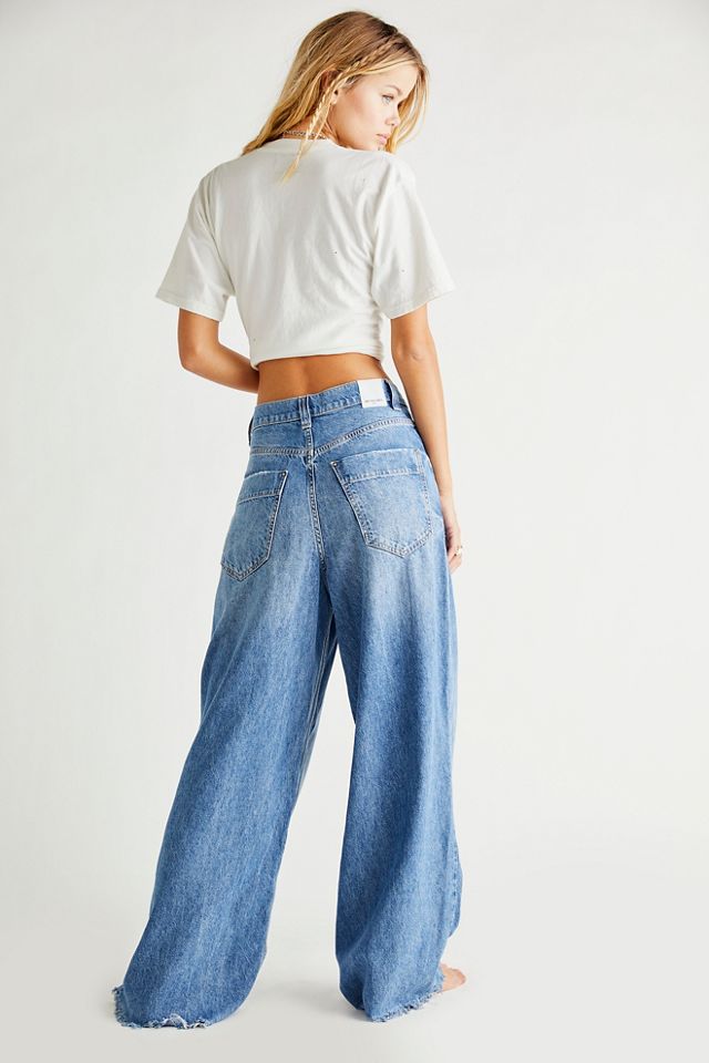 Free People Old West Slouchy Jeans. 1