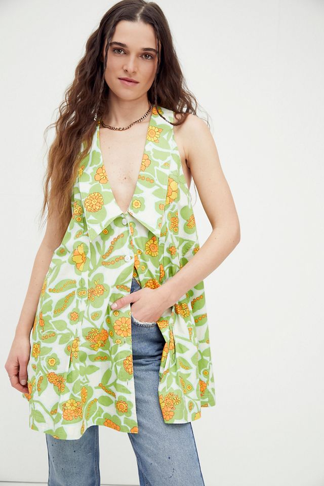 Free People Katie Printed Dress. 3