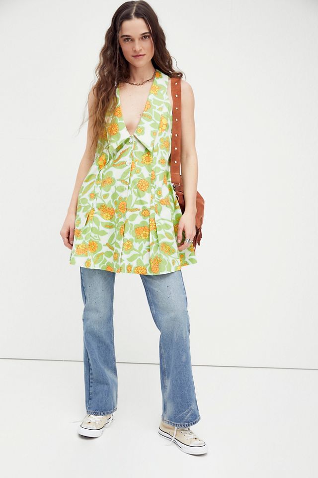 Free People Katie Printed Dress. 6
