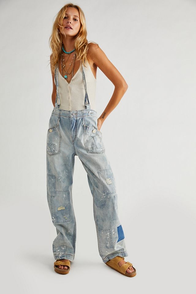 Always Forever Overalls Free People