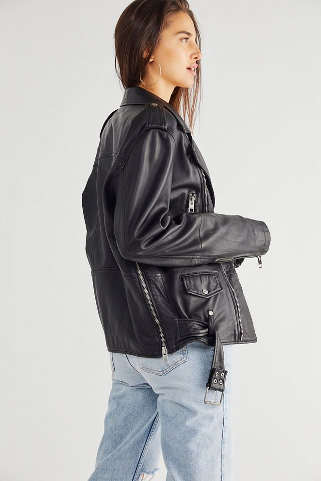 Free People Amplify Leather Jacket. 5