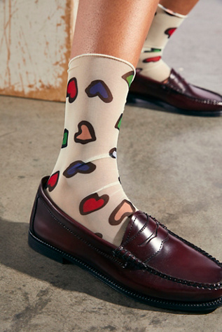 Retro Floral Socks