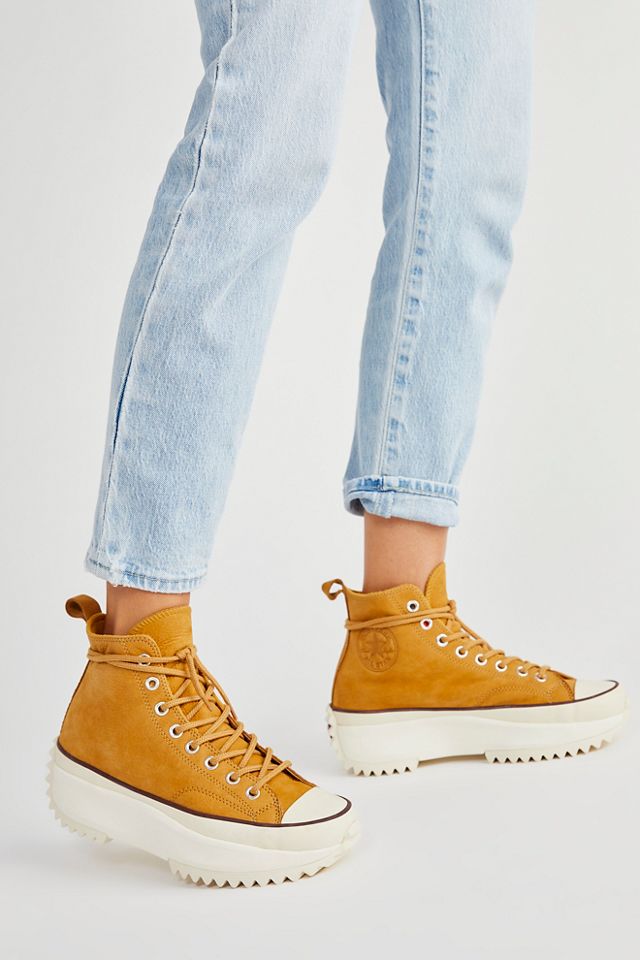 converse run star hike waterproof nubuck high top sneaker boots