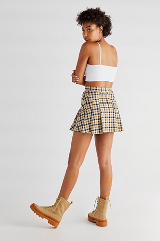 free people pleated skirt