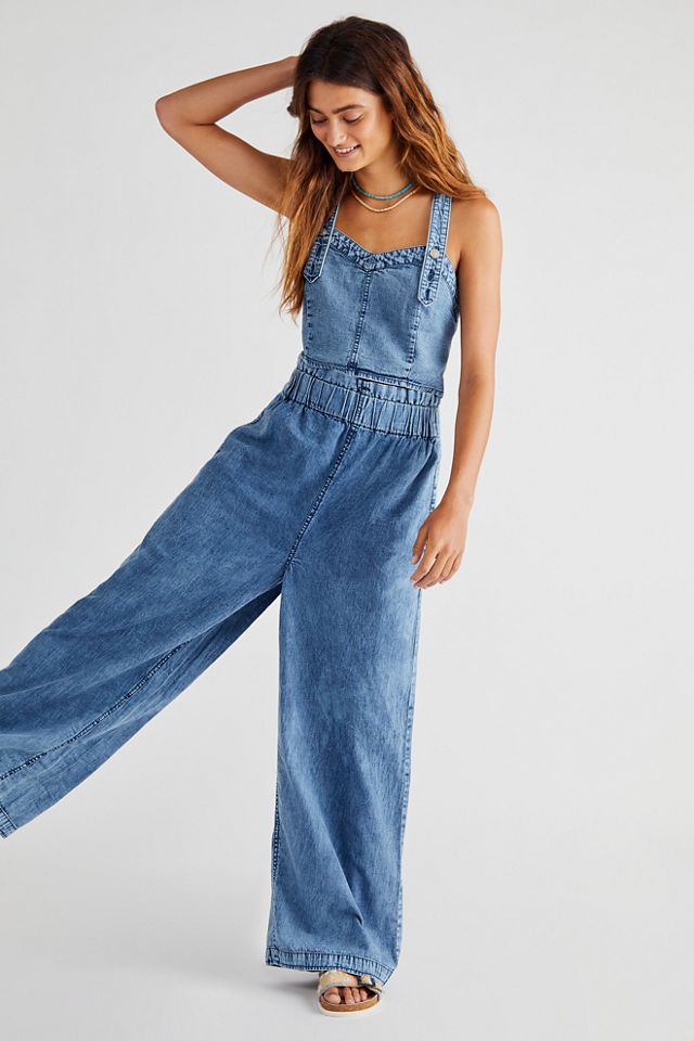 Free People Paradise Denim Set. 3