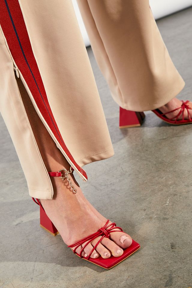 alohas unique laced heel