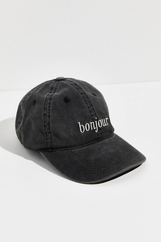 Conversatonal Embroidered Baseball Hat