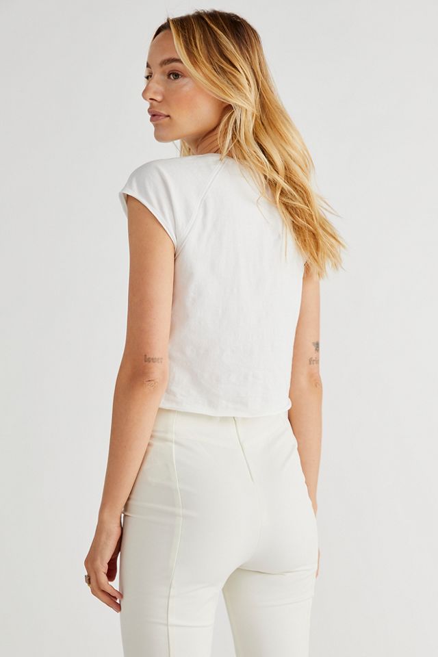 Free People Perfect Pima Tee. 3