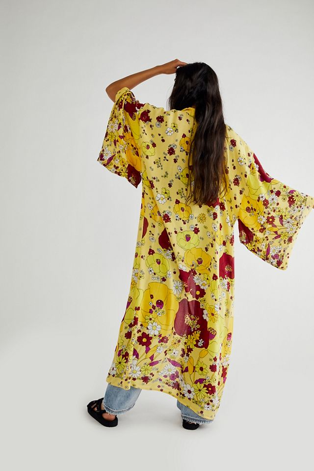 Free People Hidden Hills Maxi Kimono. 3