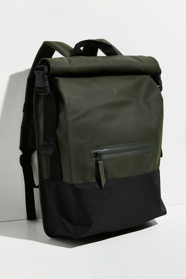 Rains Buckle Rolltop Backpack Free People UK