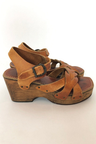 70s platform sandals