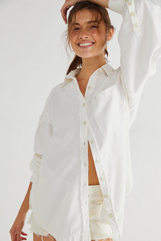 Cool and Clean Solid Button Down
