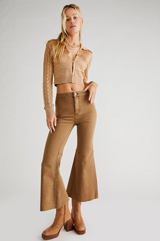Youthquake Crop Flare Jeans