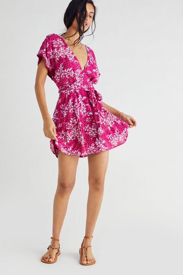 Free People Freddy Tie Mini Dress 62858642