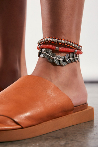Fleeting Layered Anklet