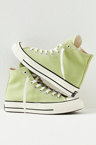 Chuck 70 Recycled Canvas Hi Top Sneakers