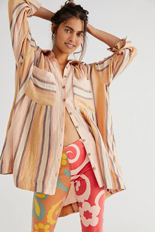 Striped Voyage Shirtdress