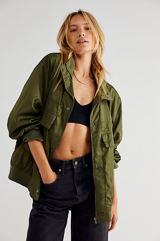 Here Right Now Bomber Jacket | Free People