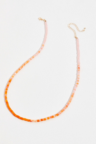 Glow Up Beaded Necklace