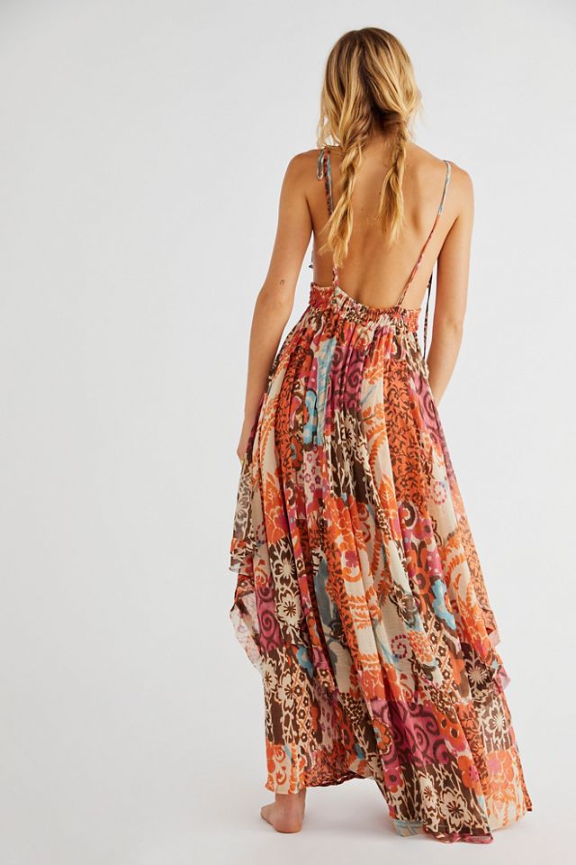 Free People Chiffon Meredith Maxi Dress