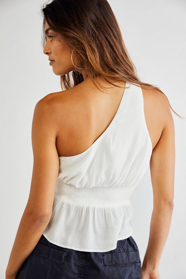 Free People Ellie One Shoulder Top. 3