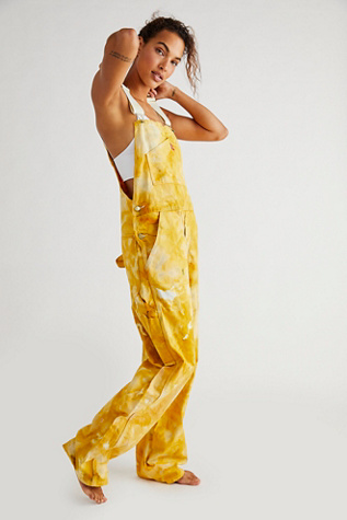 Riverside Tool And Dye Tie Dye Overalls