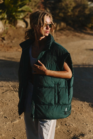 In A Bubble Puffer Vest