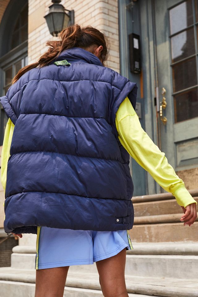 In A Bubble Puffer Vest