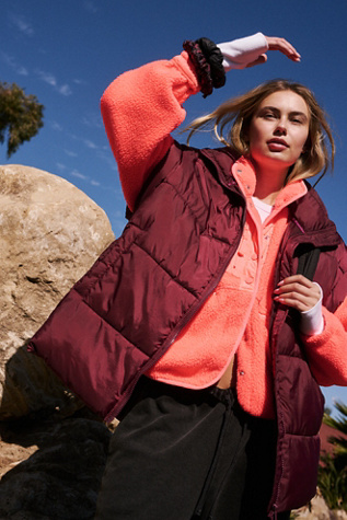 In A Bubble Puffer Vest
