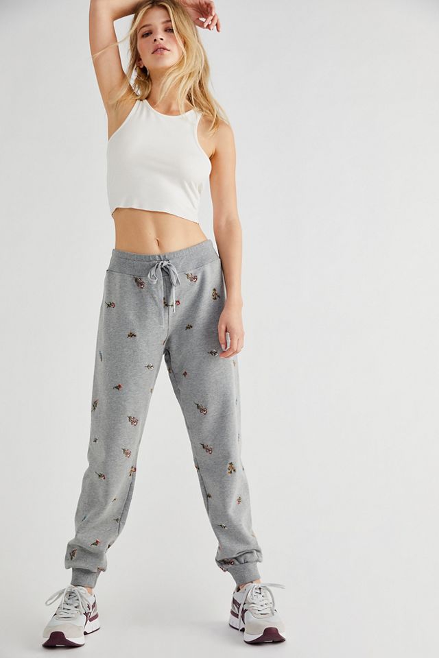 Driftwood Vintage Bouquet Joggers | Free People