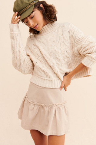 Positano Tiered Mini Skirt | Free People