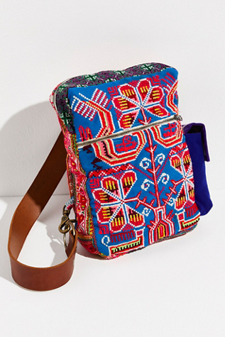 Tricia Fix Cross Stritch Sling
