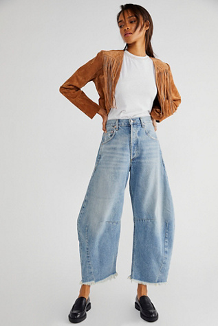 Free People Horseshoe Jeans. 1