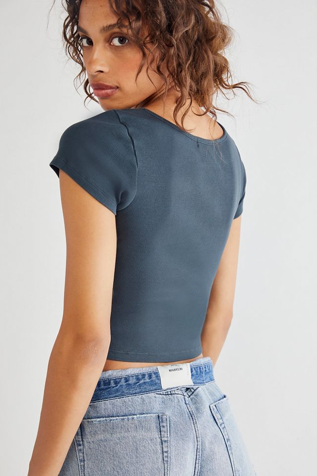 Free People Horoscope Baby Tee. 3