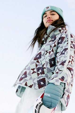 Printed Pippa Packable Puffer Jacket