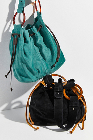 Casablanca Suede Bucekt Bag
